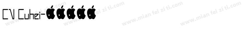 CN Cuhei字体转换